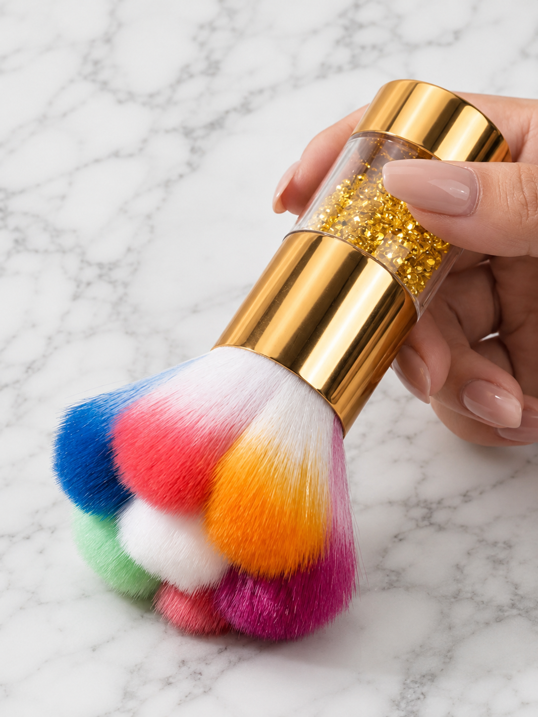 Glitter Nail Dusty Brush