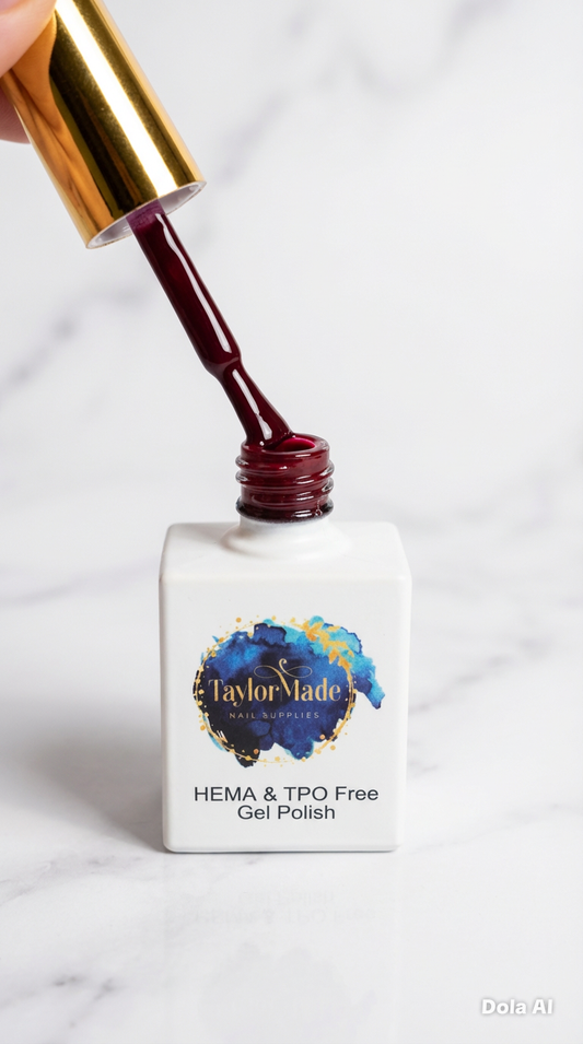 Black Cherry Hema & TPO free Gel Polish 15ml
