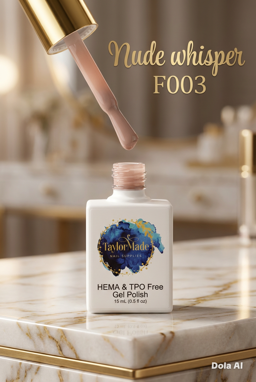 Nude Whisper 15ml Hema & TPO free gel polish
