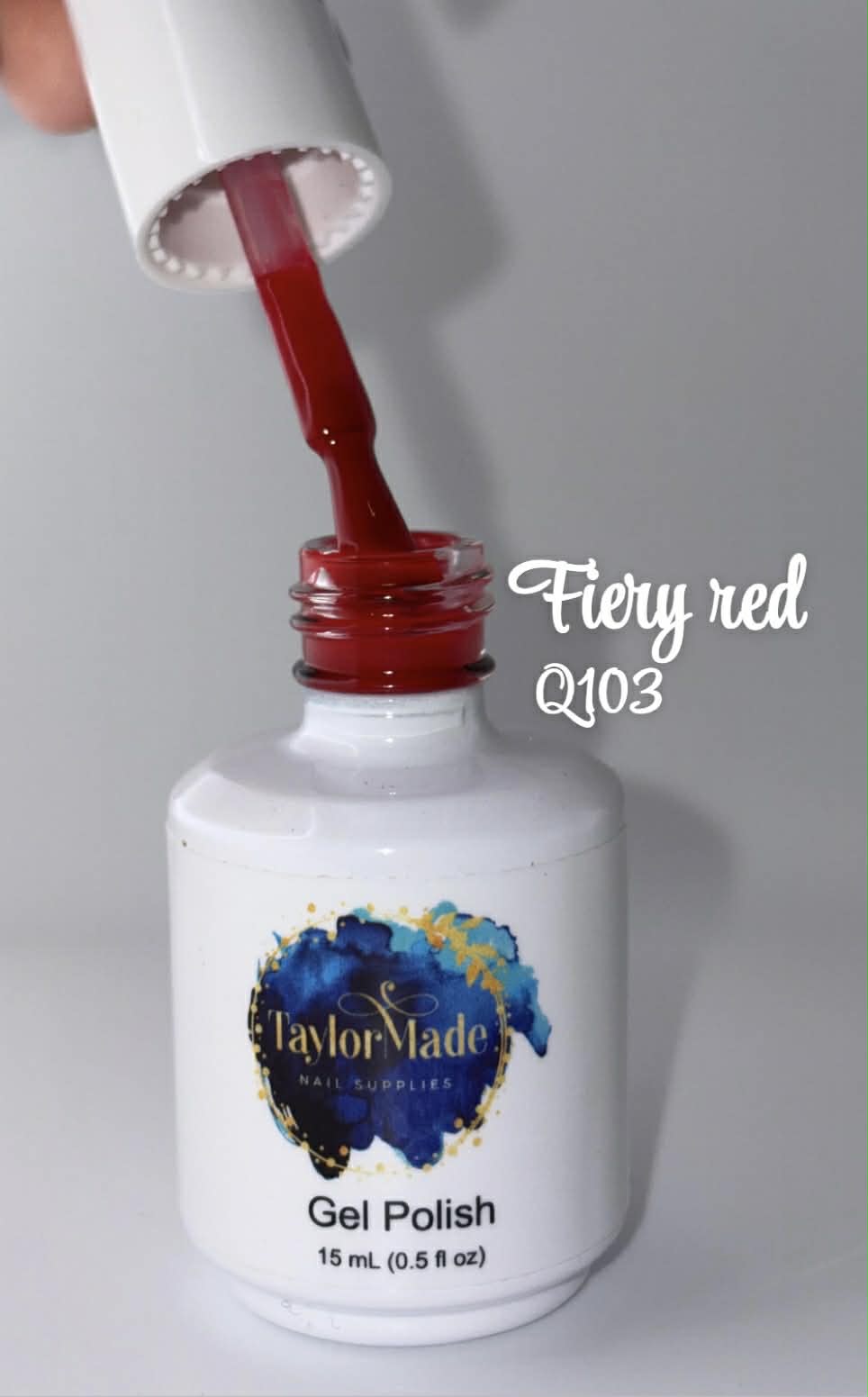Fiery Red Q103 15ml Gel Polish