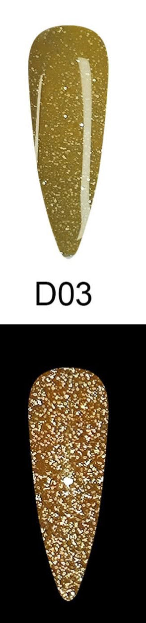 D003 Reflective Disco Gel Bottle 15ml
