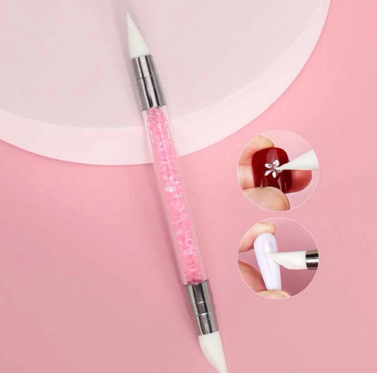 Double Ended Silicon tool (Pink)