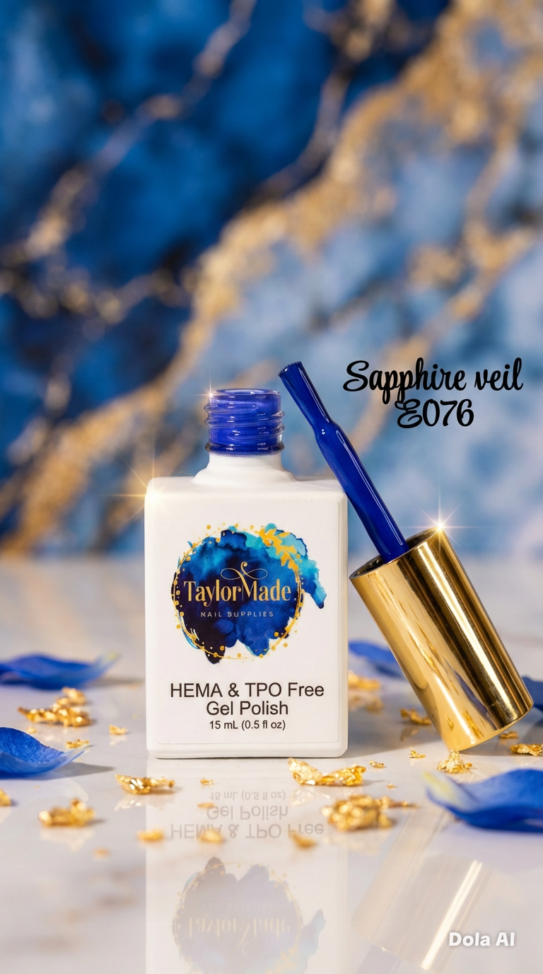 Sapphire Veil 15ml Hema & TPO free gel polish