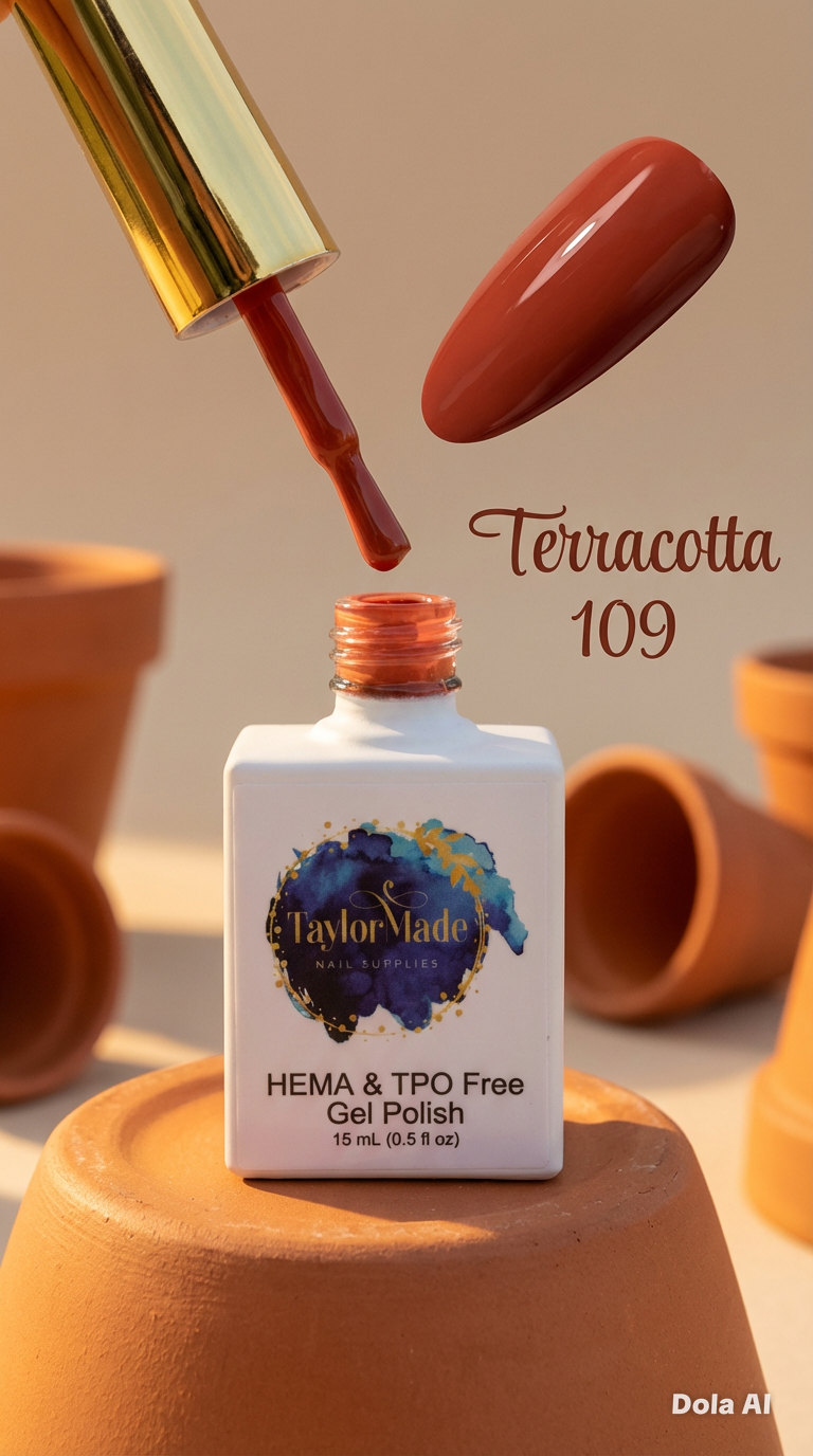 Terracotta 15ml Hema & TPO free gel polish