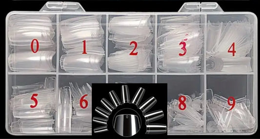 500 piece Nail Tips (10 sizes)