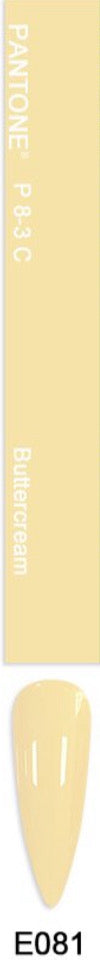 E081 15ml TPO & Hema free gel polish (Buttercream)