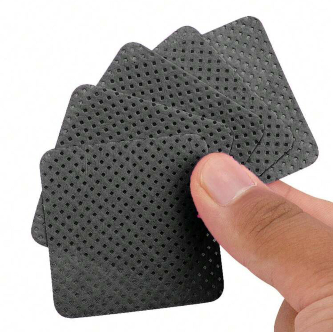 1000 Black Nail Wipes