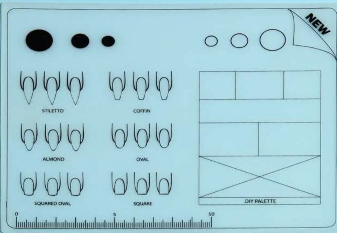 Silicon Nail Art Pad