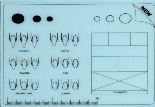 Silicon Nail Art Pad