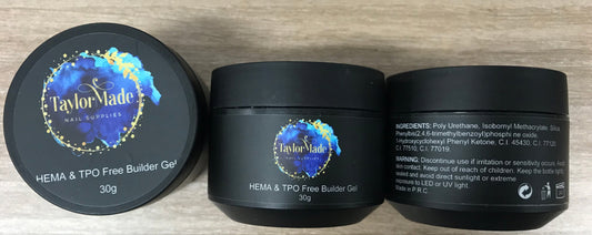 30g Pot Hema & TPO FREE Hard Gel (with shimmer) 15