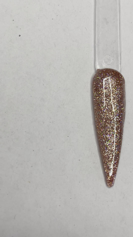 Rose gold holo gel polish 15ml
