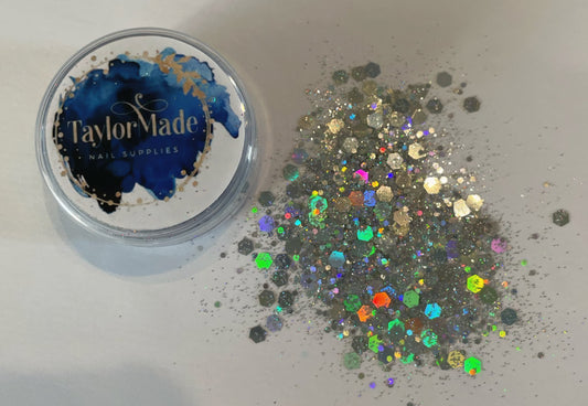 Moonlit Stars Glitter Pot