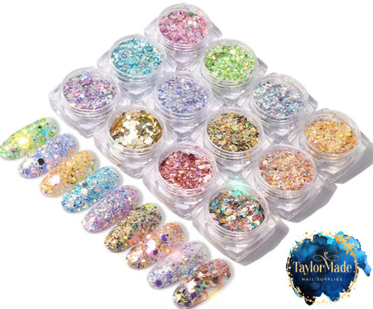 NEW IN ❤️ 12 Pots of Glitter Pack