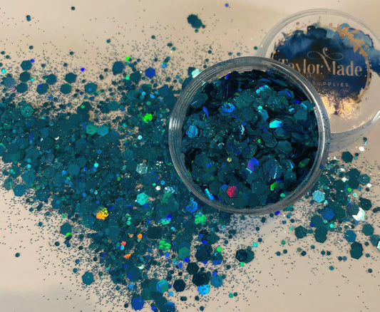 Electric City multi cut glitter