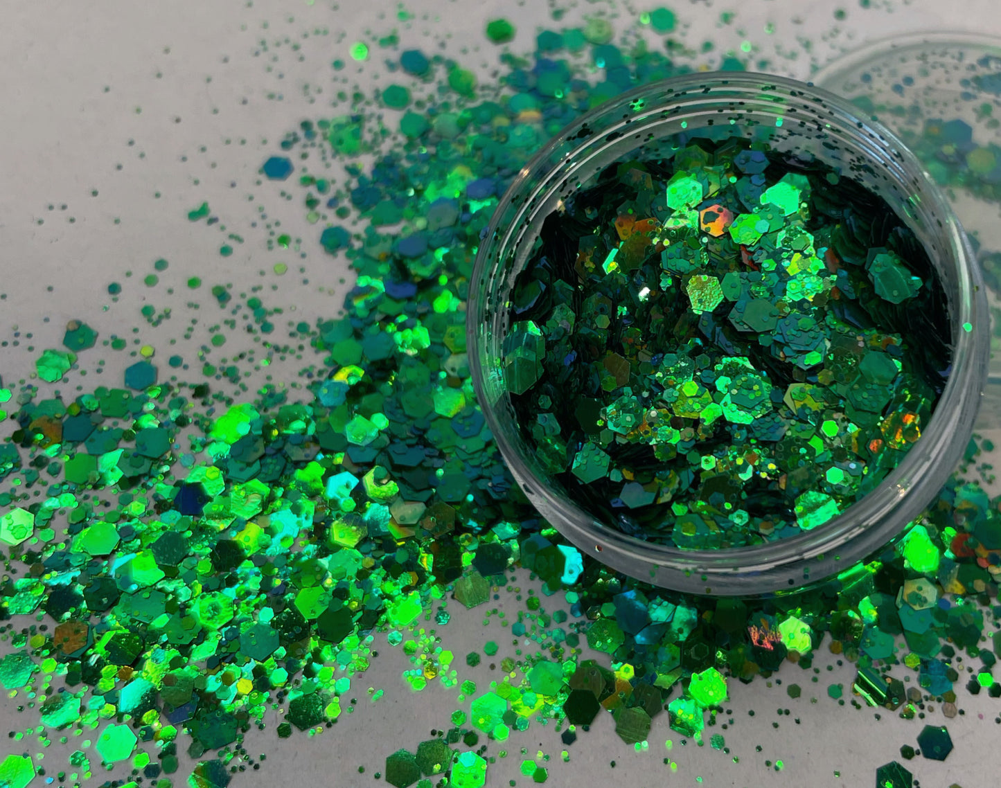 Emerald Mermaid Chameleon glitter