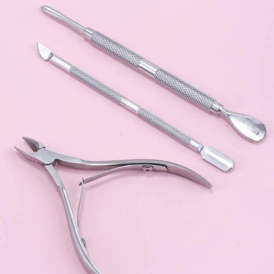 NEW IN❤️ Stainless Steel Nail prep set