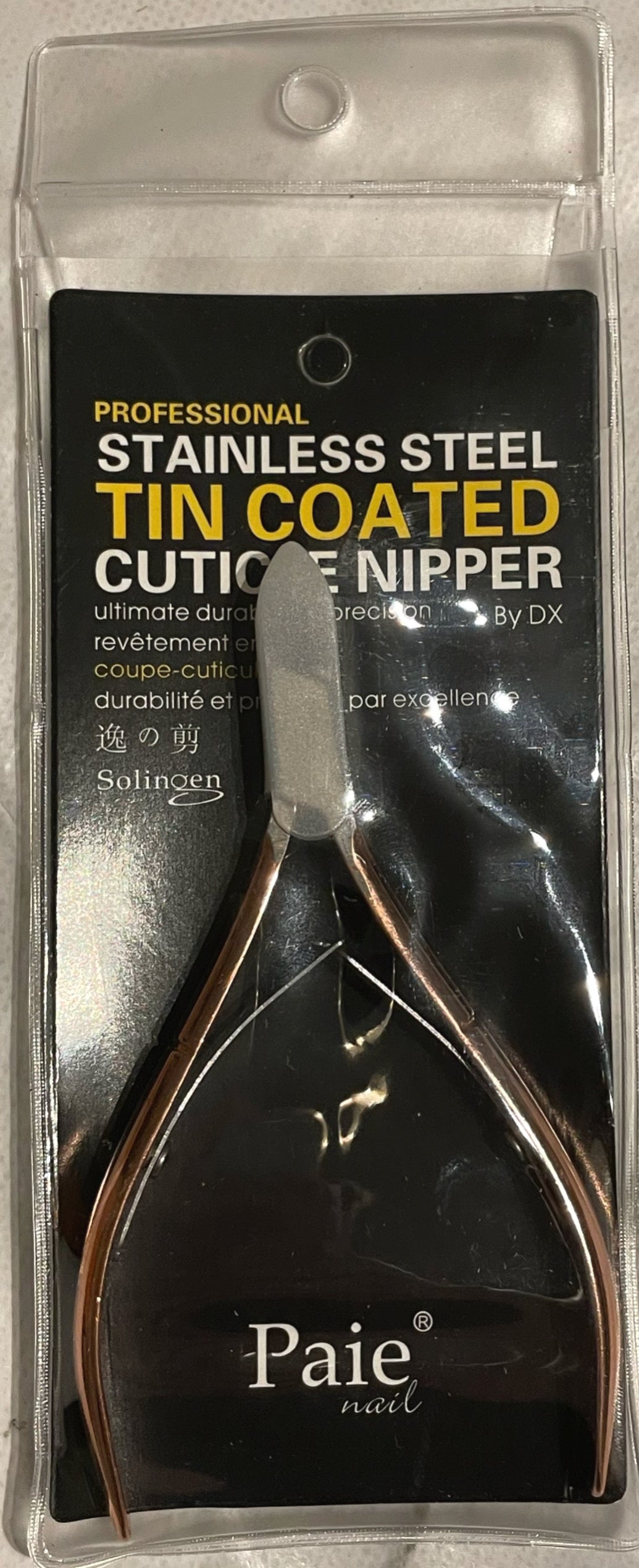 Rose Gold Cuticle Nipper