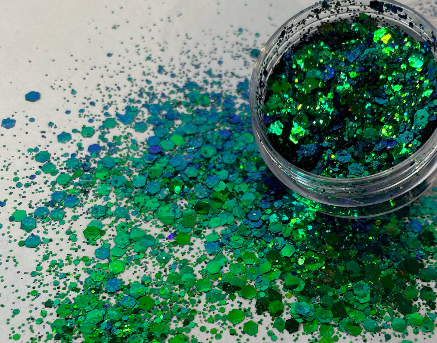 Ocean Mermaid Chameleon glitter