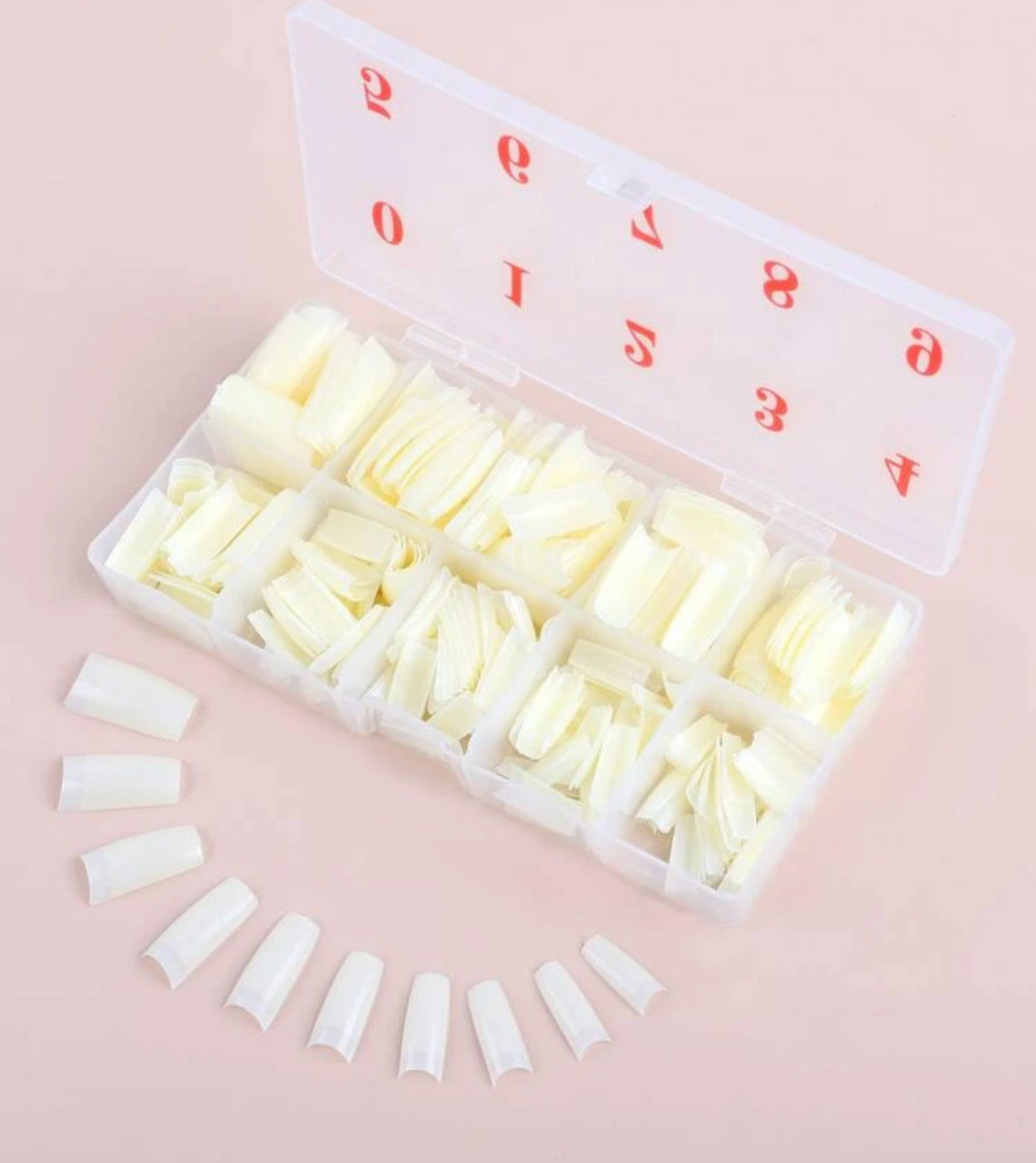 NEW IN❤️ 500 piece Artificial Natural colour Nail