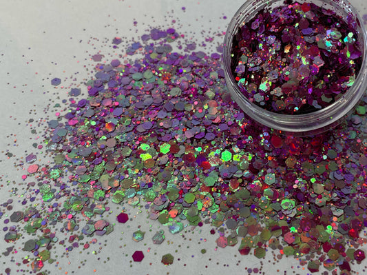 Happy Mermaid Chameleon glitter