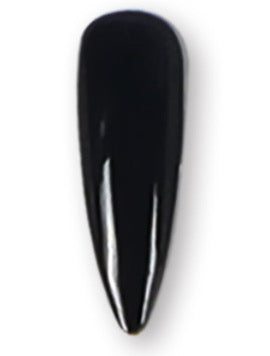 Jet black Acrylic Powder Pot