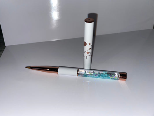 Size 2 Floating glitter acrylic brush