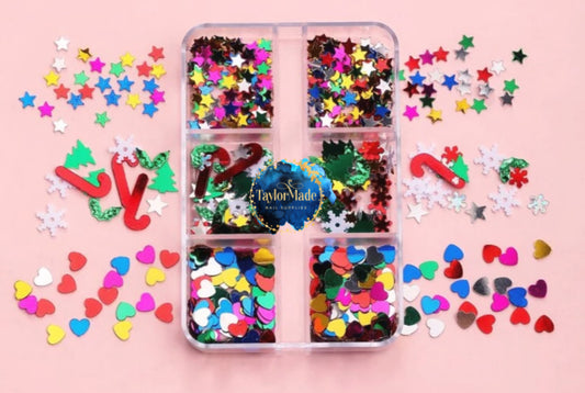 NEW IN ❤️ Box of Glitter Shapes