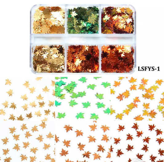 Multi-coloured leaves